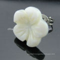 Stainless Steel Stud Earring Freshwater Shell Earring Lovely Flower shell stud earring EF-028